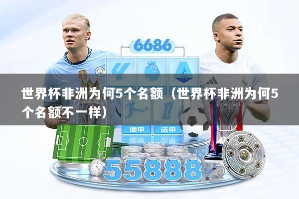世界杯非洲为何5个名额(世界杯非洲为何5个名额不一样)