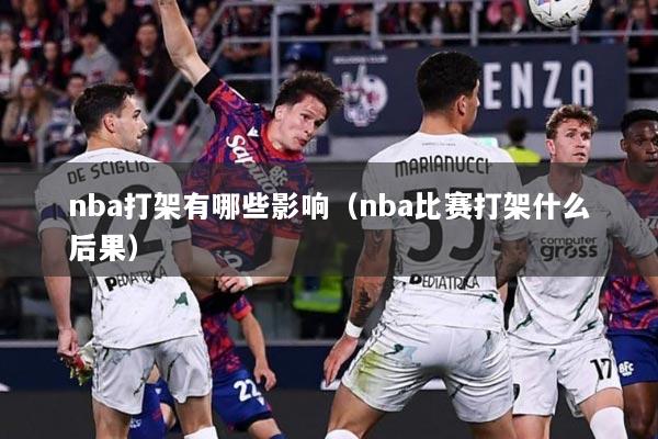 nba打架有哪些影响（nba比赛打架什么后果）